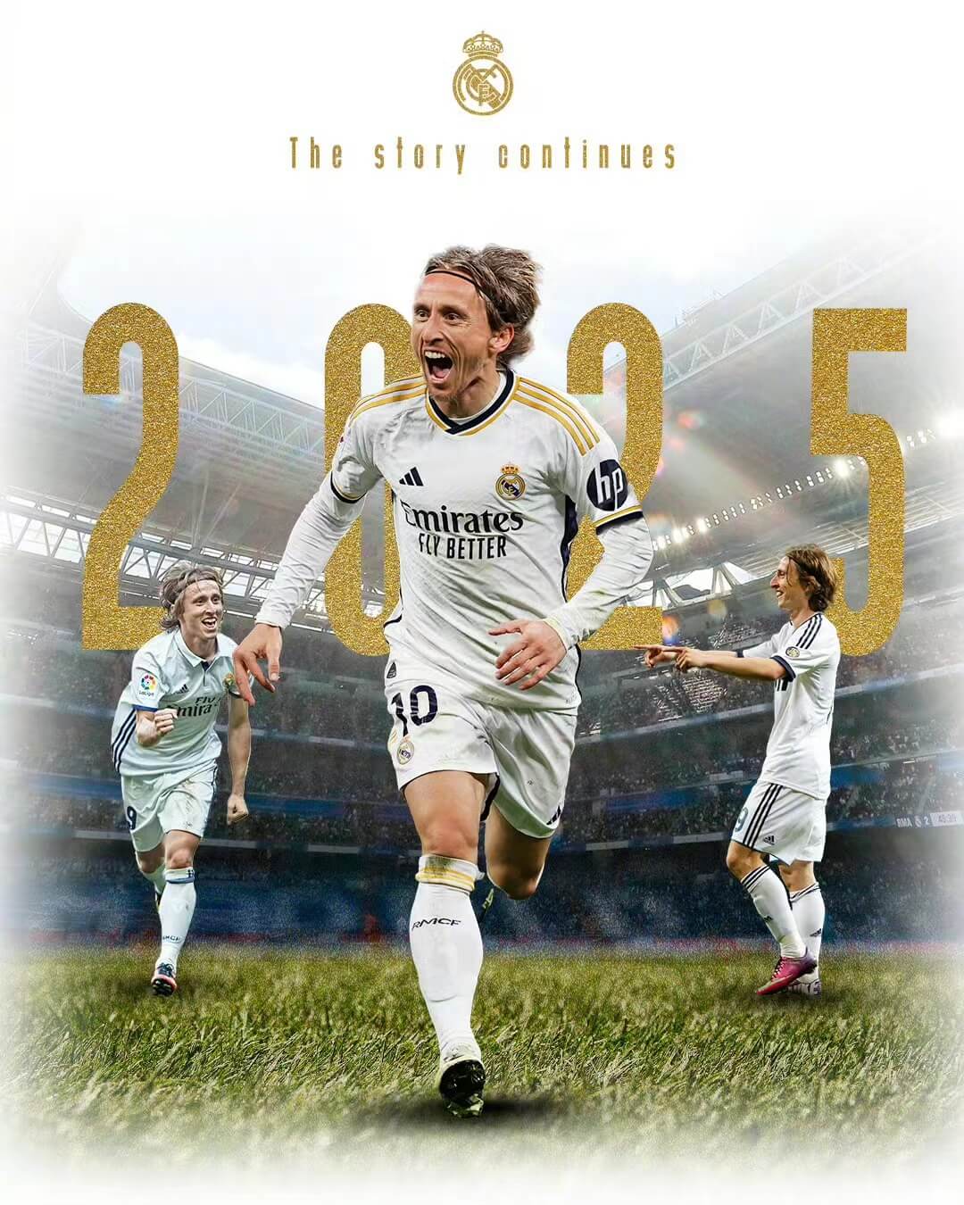 Godine nikada nisu bile granica ljubavi prema nogometu, Modrić je obnovio ugovor s Real Madridom